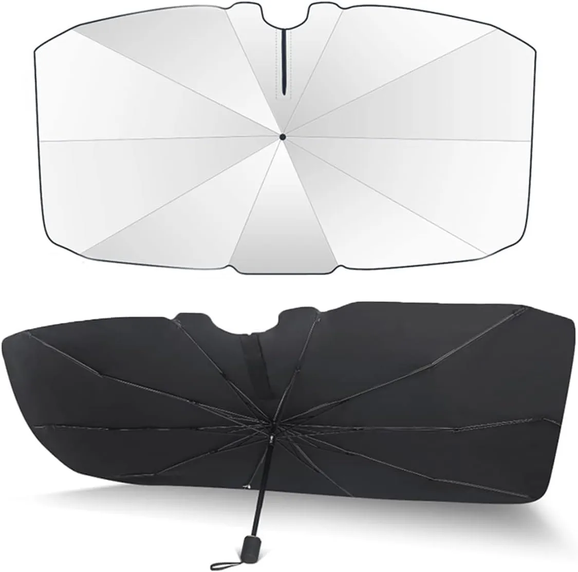 Car Windshield Sun Shade, Block UV Rays Sun Visor Protector, Front Window Sunshades,for Dacia Duster 2 (II) HM I 2018-2024. Sun Heat Protection.