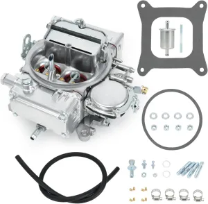 Carburetor 600 CFM for Holley Street Warrior Model 4160 Manual Choke Carb Replace # 0-1850S (600 CFM)
