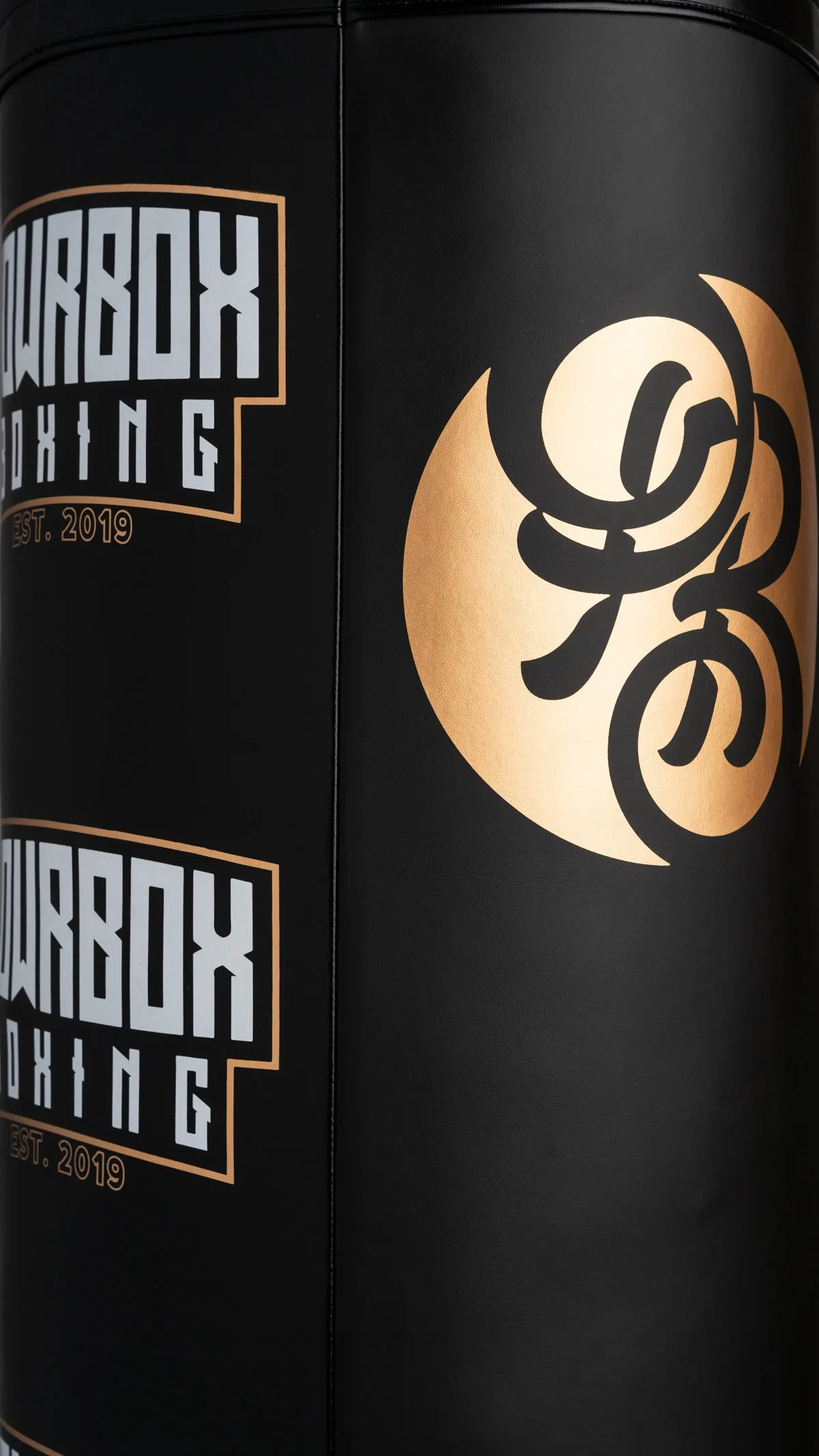 Champion Heavy Bag (5ft) - Limited Edition (Matte Black/ Black/ Gold)
