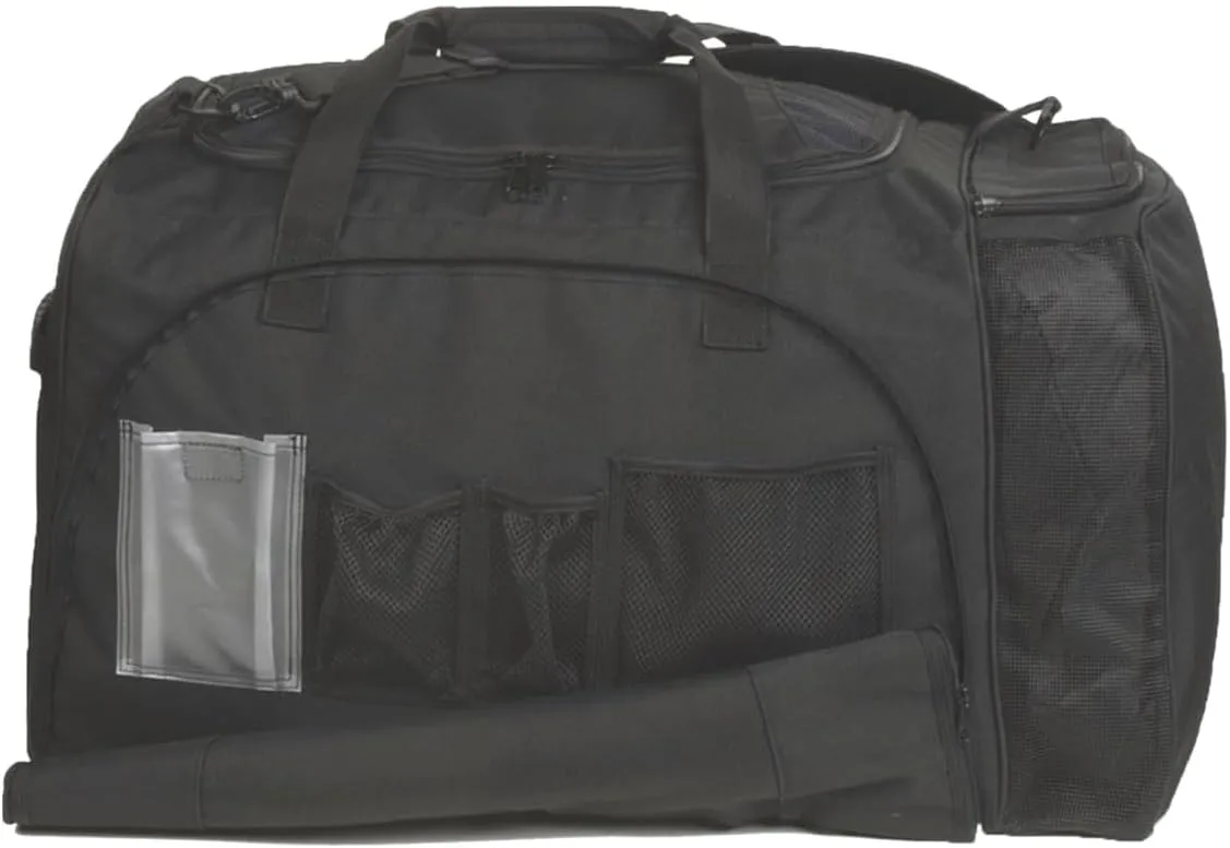 Champion Sports 600 Denier® Multi Compartment Football Equipment Bag with Handles and Shoulder Strap