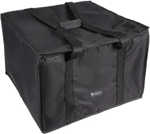 cherrboll Insulated Pizza Delivery Bag, 20 by 20 by 14 -Inch, Commercial Grade Food Delivery Bag, Moisture Free