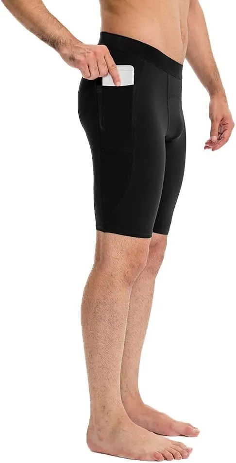 Compression Shorts for Men Basketball Running Tights Cool Dry Spandex Underwear Workout Gym Athletic Baselayer