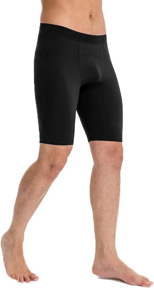 Compression Shorts for Men Basketball Running Tights Cool Dry Spandex Underwear Workout Gym Athletic Baselayer