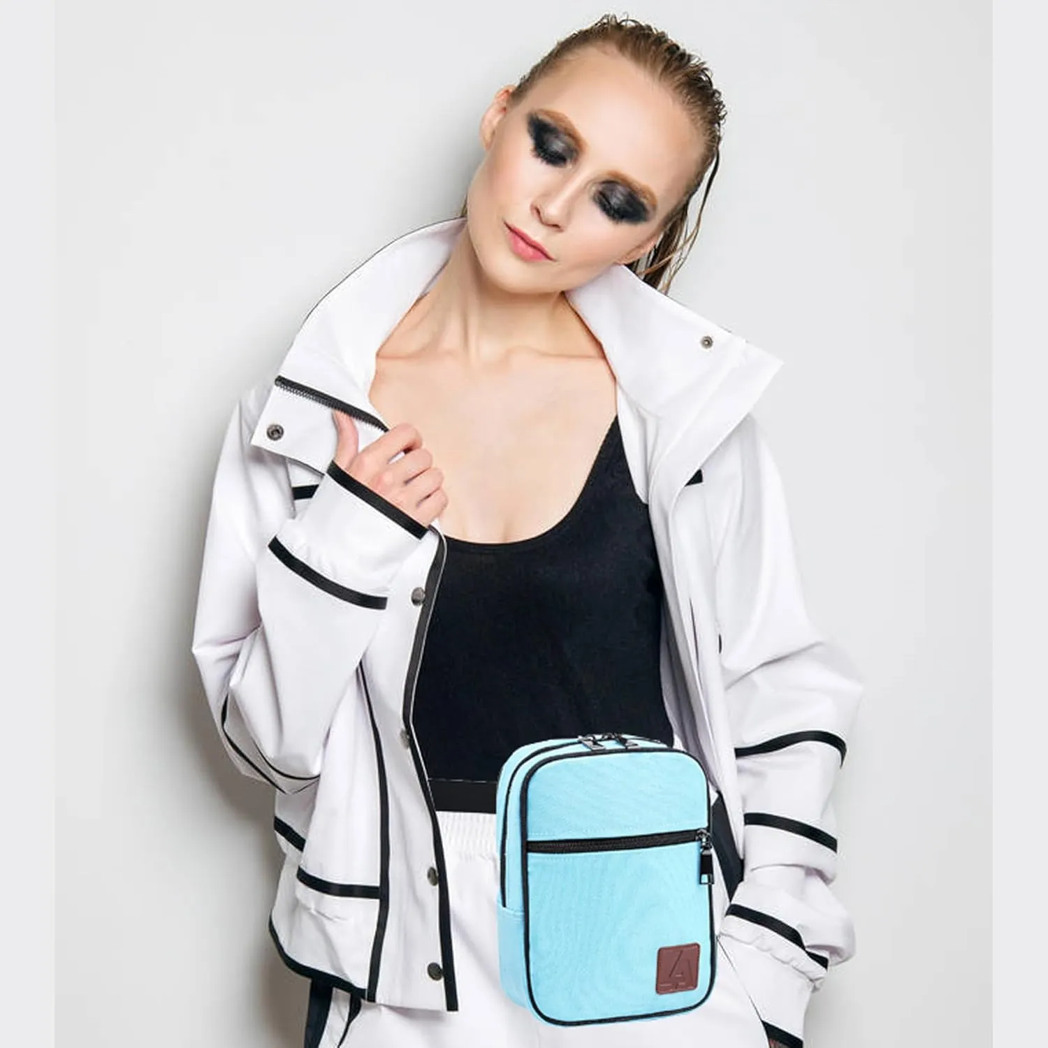 Convertible Crossbody Bag for Men/Women,Adjustable Waist/Shoulder/Backpack with 2/3 Strap,Everyday Essentials Carrier