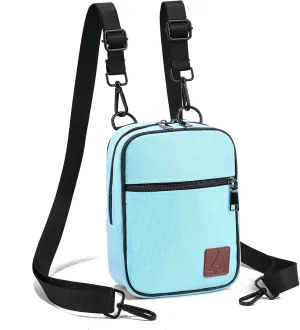 Convertible Crossbody Bag for Men/Women,Adjustable Waist/Shoulder/Backpack with 2/3 Strap,Everyday Essentials Carrier