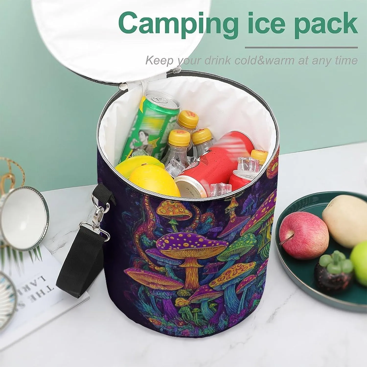 Cooler Bag with Shoulder Strap, Portable Backpack Coolers for Beach Accessories