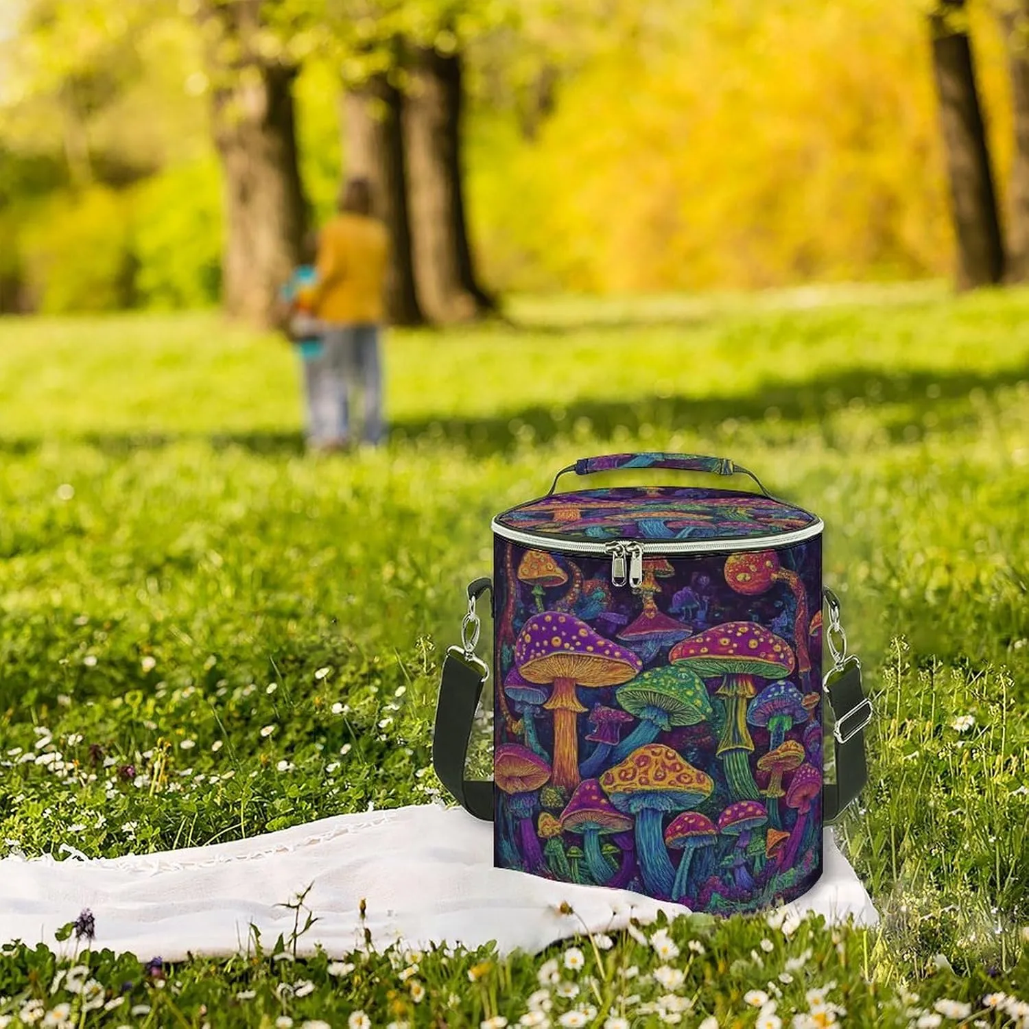 Cooler Bag with Shoulder Strap, Portable Backpack Coolers for Beach Accessories