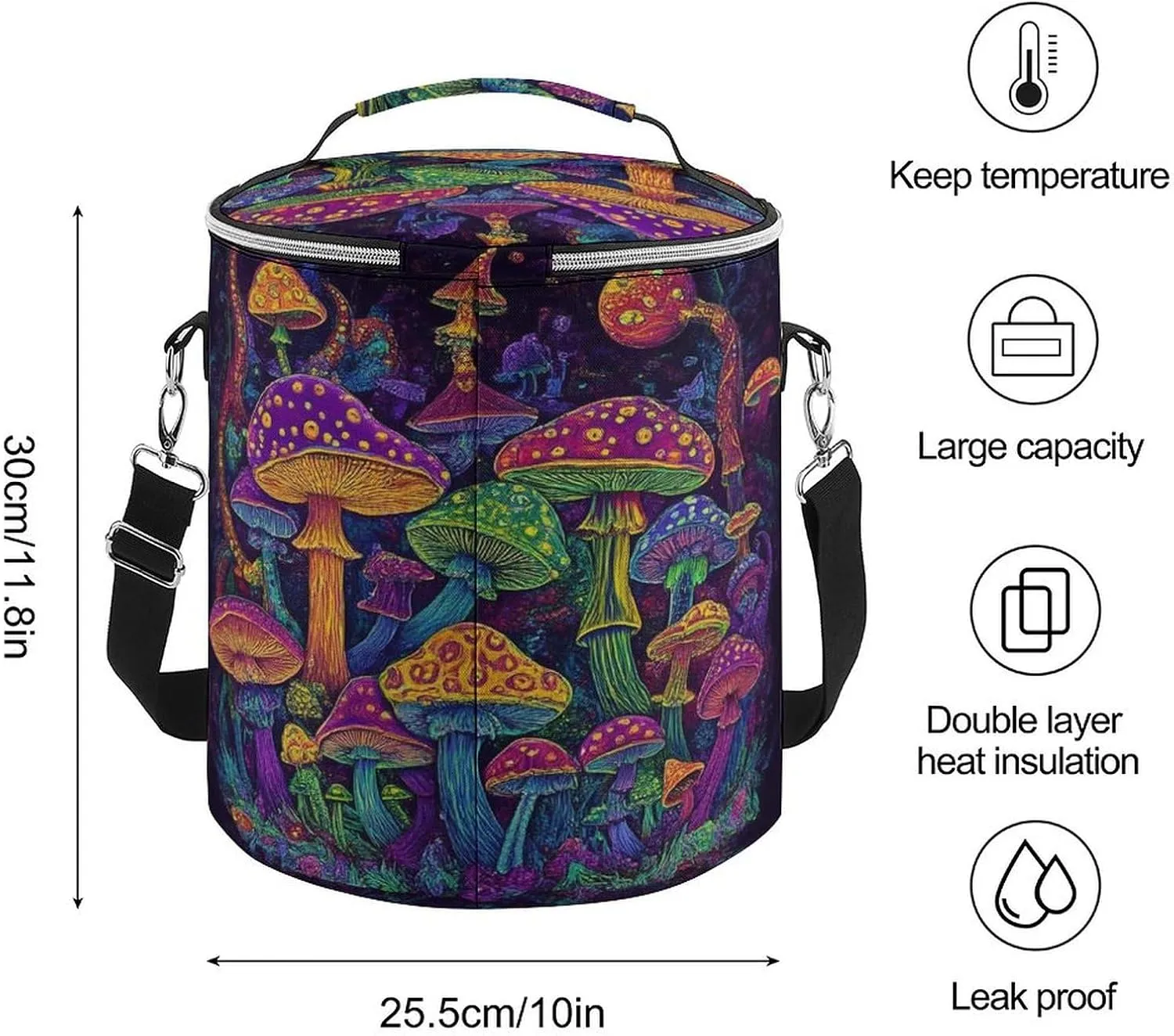 Cooler Bag with Shoulder Strap, Portable Backpack Coolers for Beach Accessories