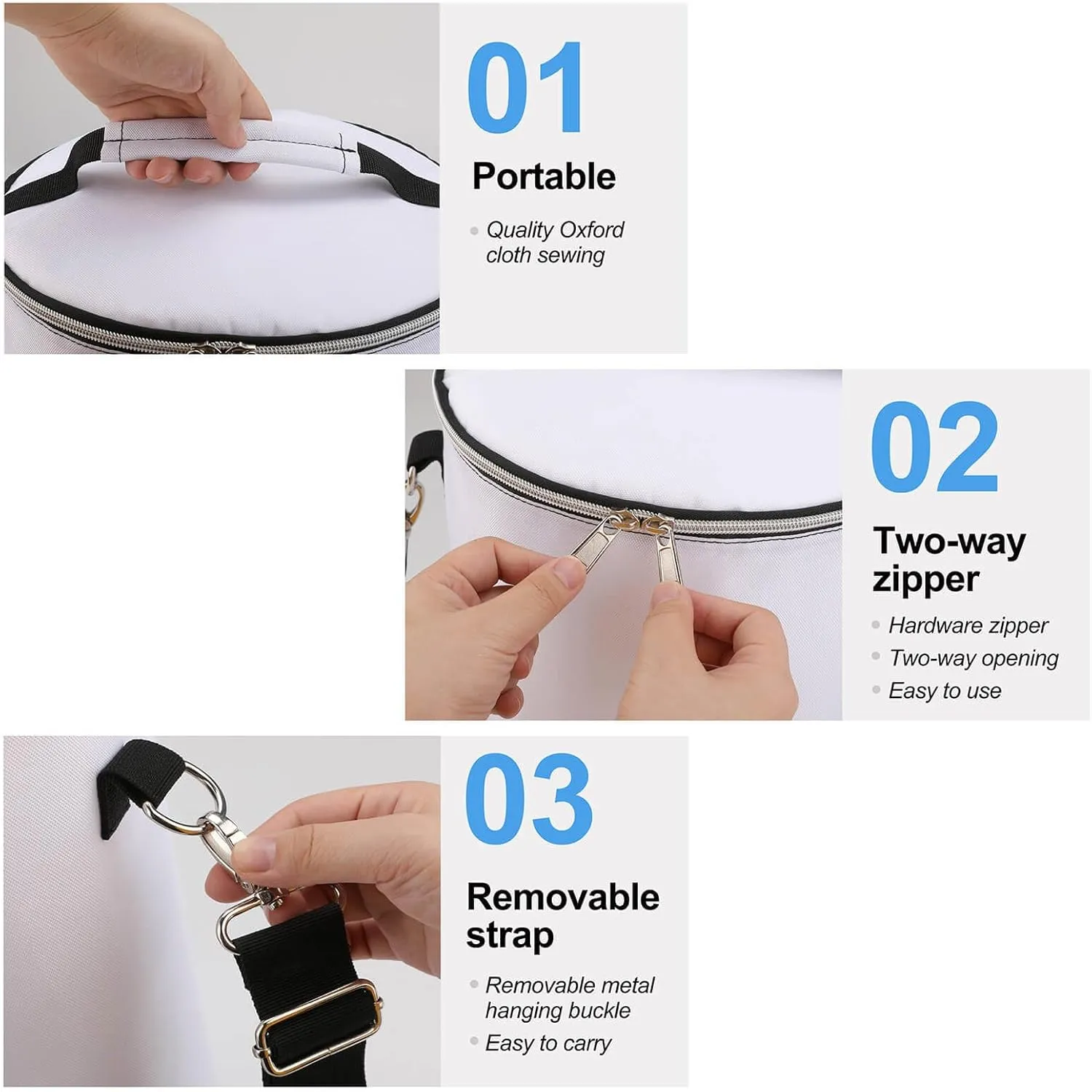 Cooler Bag with Shoulder Strap, Portable Backpack Coolers for Beach Accessories