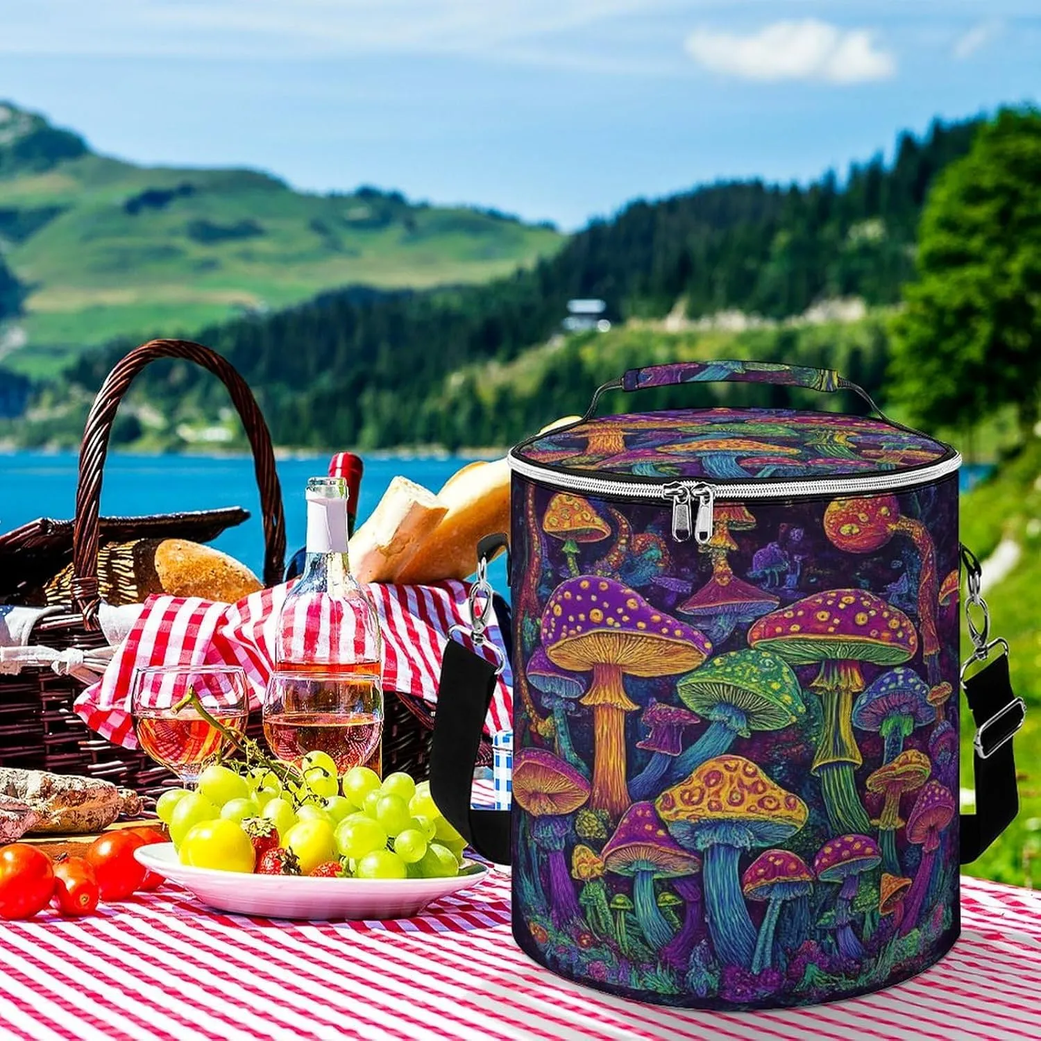 Cooler Bag with Shoulder Strap, Portable Backpack Coolers for Beach Accessories