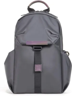 Crossbody Sling Backpack Sling Bag Travel Hiking Chest Bag Daypack，Water-Resistant (gray, small)