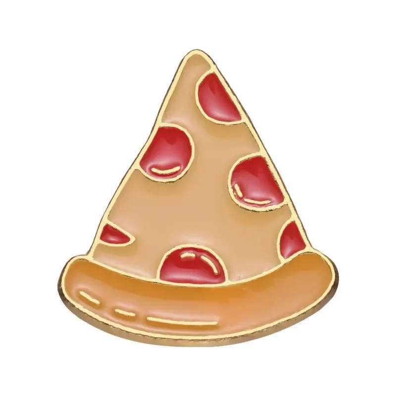 Cute Food Enamel Pins Set