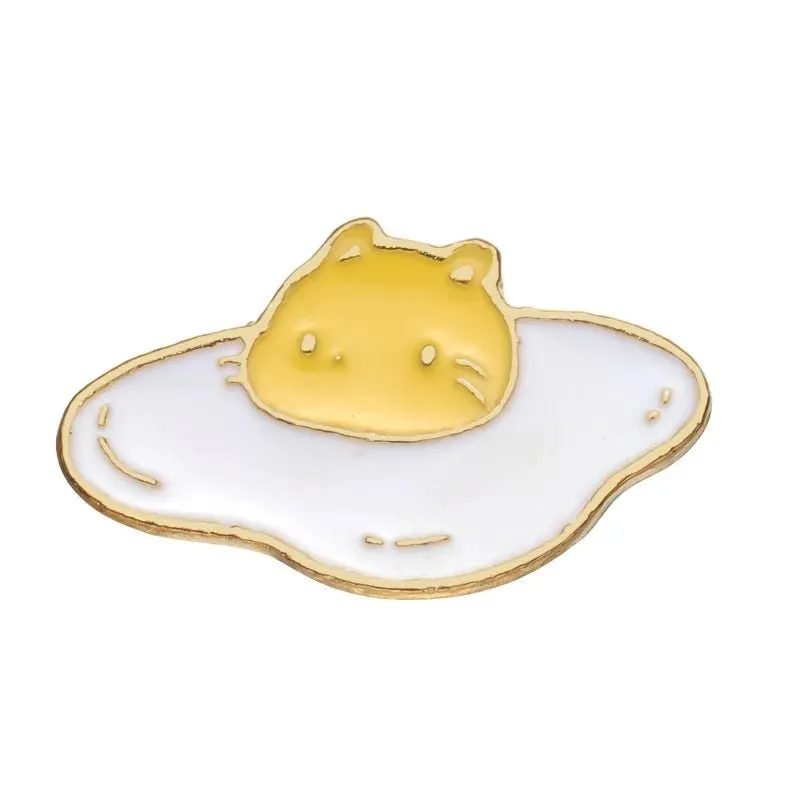 Cute Food Enamel Pins Set