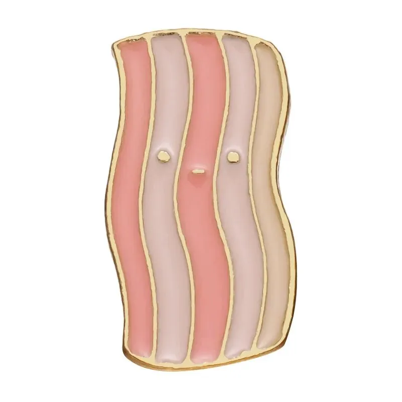 Cute Food Enamel Pins Set