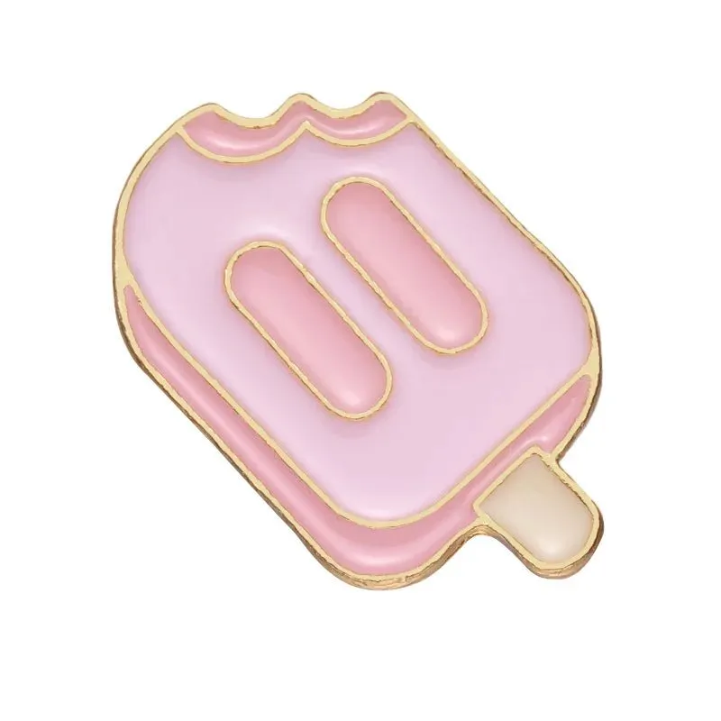 Cute Food Enamel Pins Set
