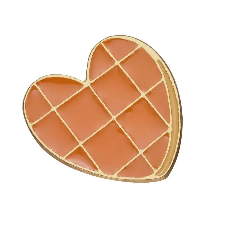 Cute Food Enamel Pins Set