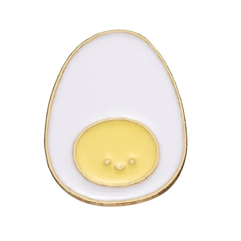 Cute Food Enamel Pins Set