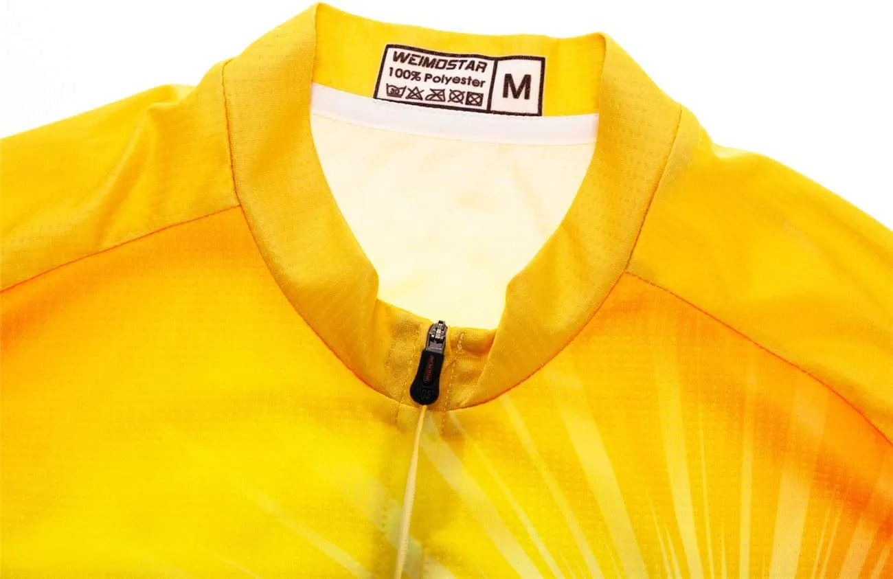 Cycling Jerseys Men,Mountain Bike Jersey Summer Short Sleeve Breathable Bicycle Tops Riding Bike Shirts Quick Dry