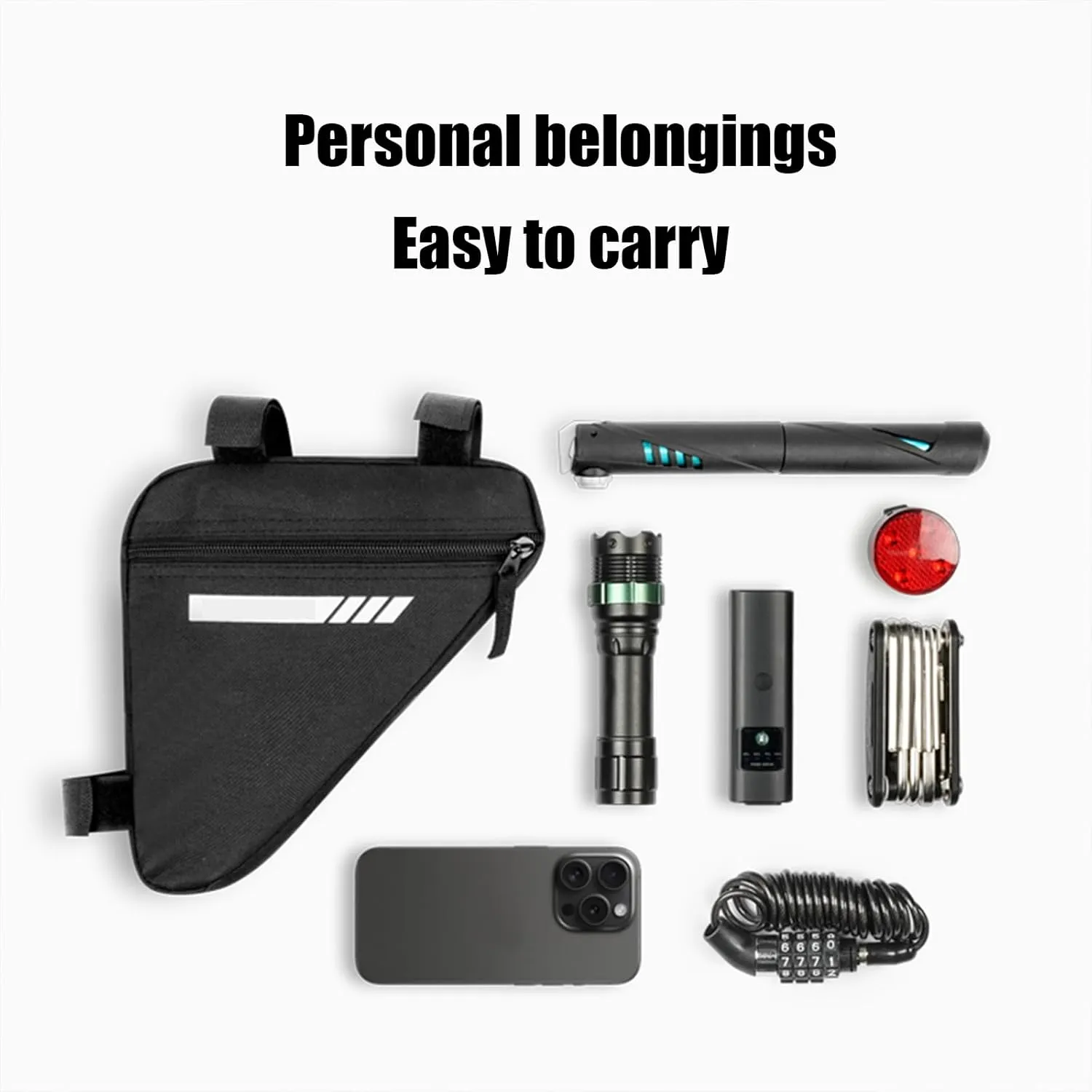 Cycling Pouch for Cannondale Adventure/Compact, Bike Handlebar Bags with Rain Cover Waterproof Bike Panniers Bike Accessories,A