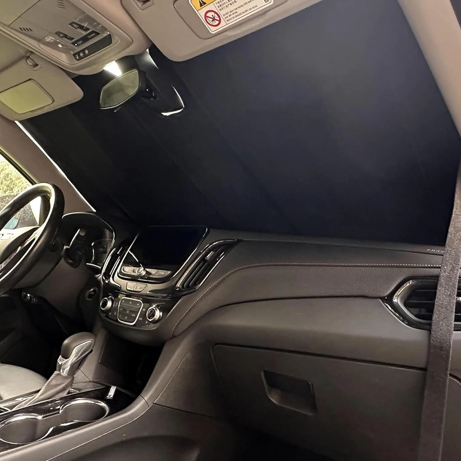 D-Lumina RAV-4 Front Windshield Sun Shade Compatible with Toyota RAV4 2019 2020 2021 2022 2023 2024 2025 - Foldable/Roll Up Car Window Heat Shield, Protector Sunshade
