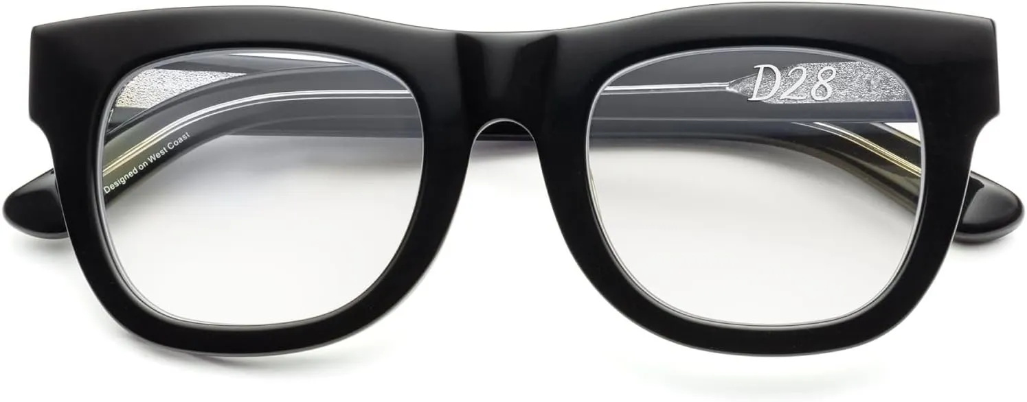 D28 Unisex Progressive Glasses with Magnification