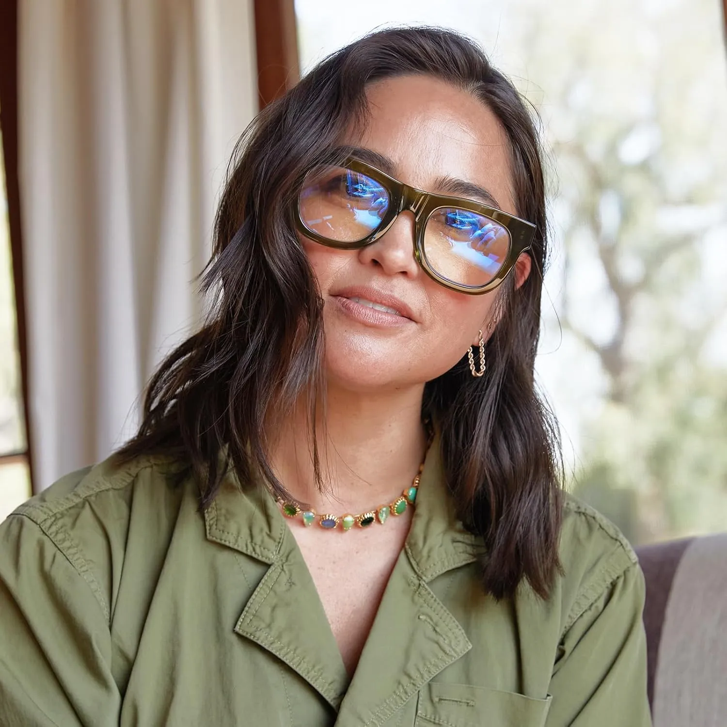 D28 Unisex Progressive Glasses with Magnification