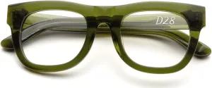 D28 Unisex Reading Glasses with Magnification