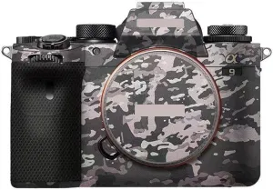 Decal Skin for Sony A9 Vinyl Wrap Anti-Scratch Film Mirrorless Camera Body Protective Sticker Protector Coat A 9(Field Camouflage)
