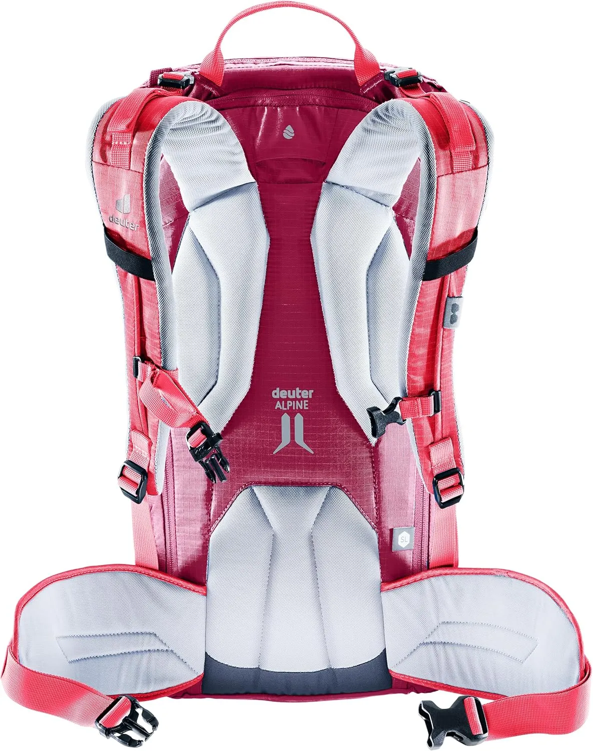deuter Freerider 28 SL Women's Ski Touring Backpack, hibiscus-ruby