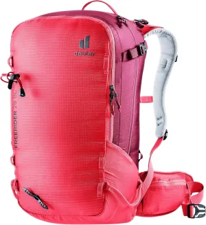 deuter Freerider 28 SL Women's Ski Touring Backpack, hibiscus-ruby