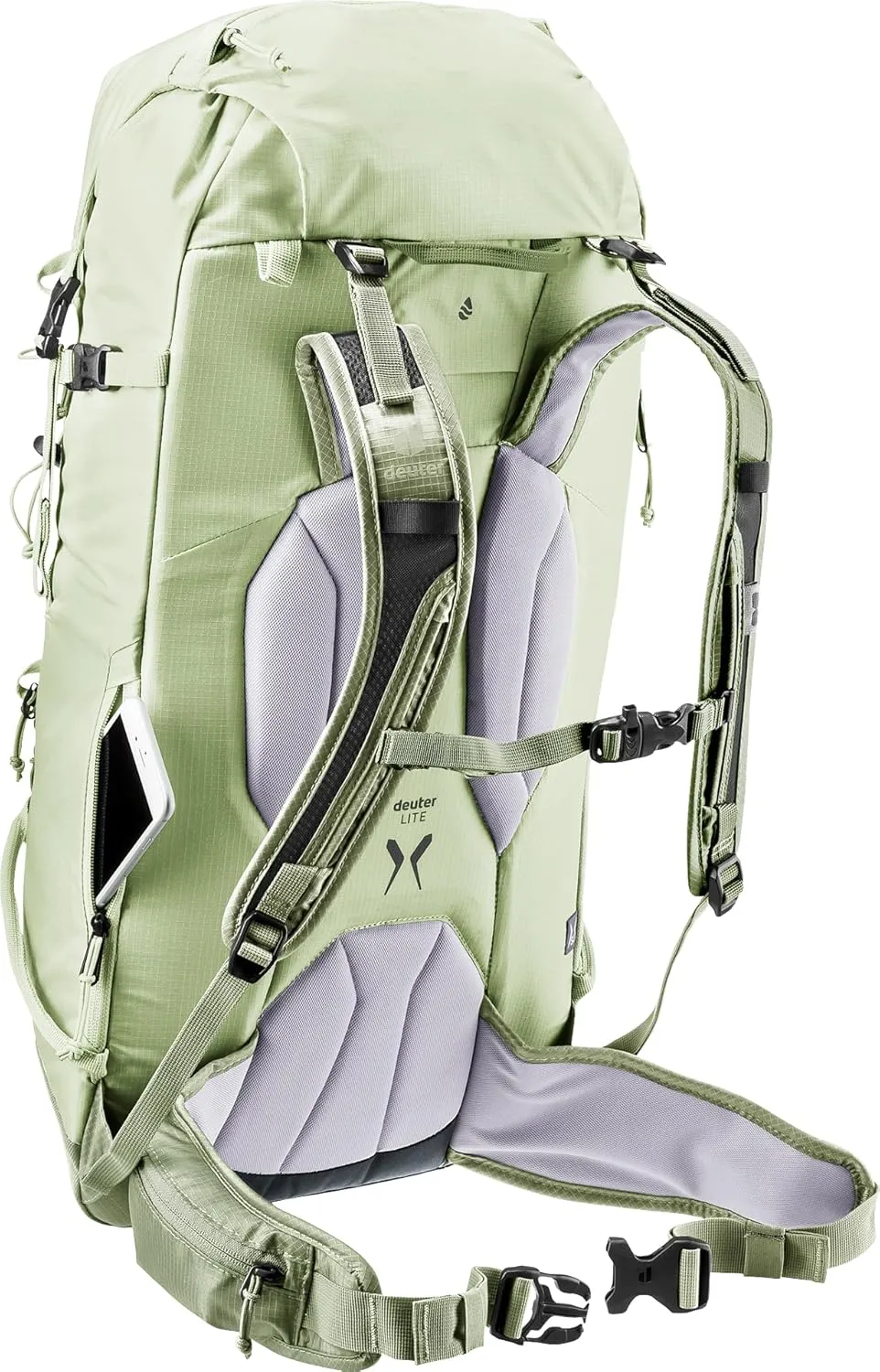 deuter Freescape Lite 24 SL Women's Ski Touring Backpack, mineral-grove