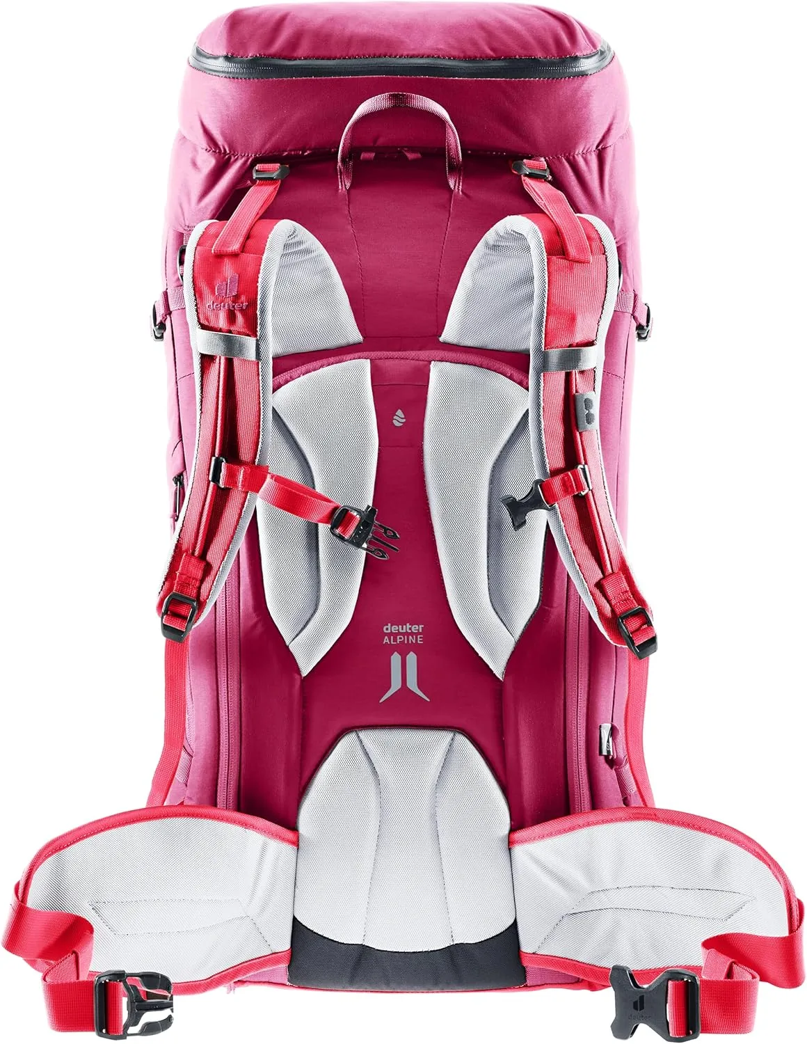 deuter Freescape Pro 38  SL Women's Ski Touring Backpack, ruby-hibiscus