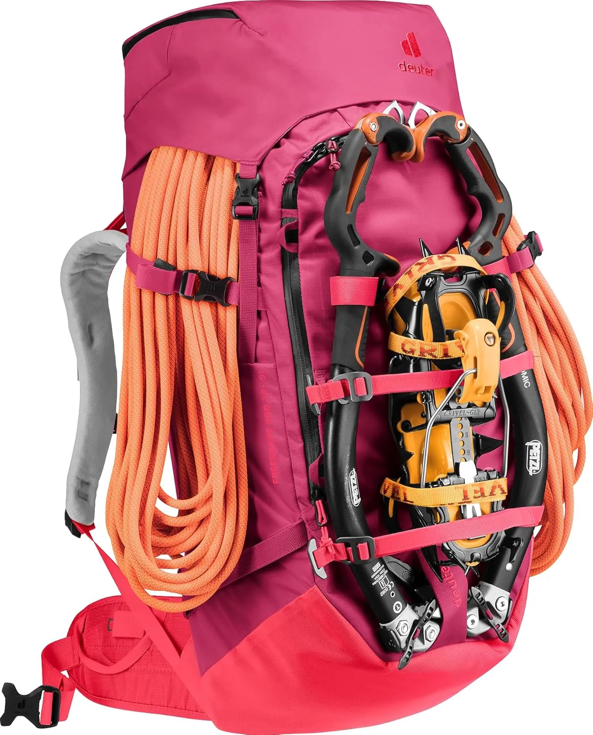 deuter Freescape Pro 38  SL Women's Ski Touring Backpack, ruby-hibiscus