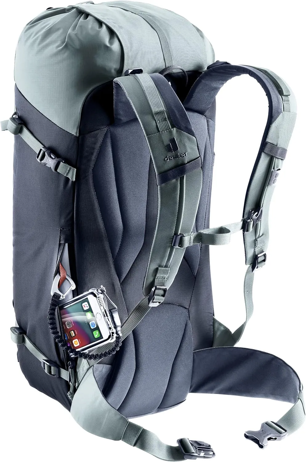 Deuter Guide 30 Mountaineering and Climbing Backpack, black-shale