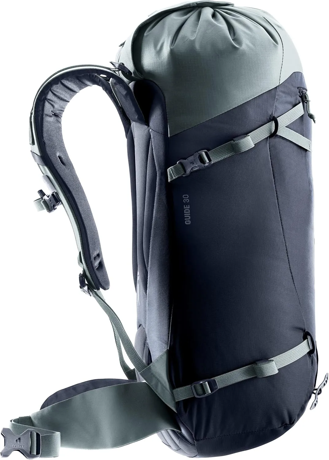 Deuter Guide 30 Mountaineering and Climbing Backpack, black-shale
