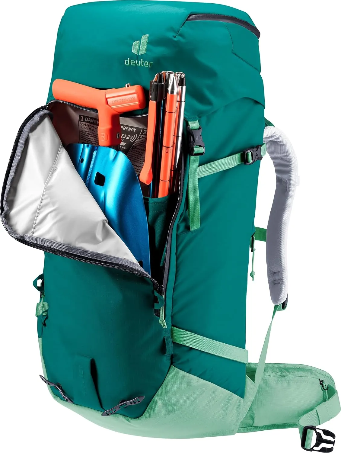 Deuter Women's Freescape Pro SL, Deepsea-Spearmint, 38 10L