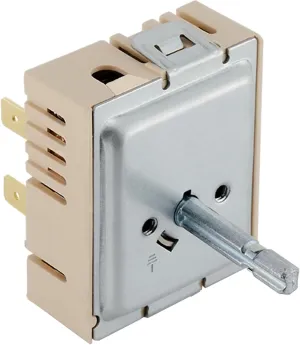 DG44-01006B Range Oven Dual Infinite Switch Replacement Compatible with Samsung NE59R6631ST/AA,NE59J7630SS/AC, etc. - Dual Element Control Switch, Surface Burner Regulator (Fits OEM Part PER001-12D)