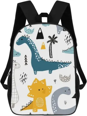 Dino Scandinavian Style Backpack Lightweight Waterproof Backpacks Laptop Backpack for Unisex Casual Travel Daypacks Large Capacity