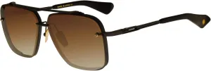 Dita MACH-SIX MATTE BLACK/BROWN SHADED 62/12/130 men Sunglasses