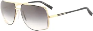 Dita Midnight Special Yellow Gold Black/Gold Dark Grey Shaded 60/16/140 Men Sunglasses