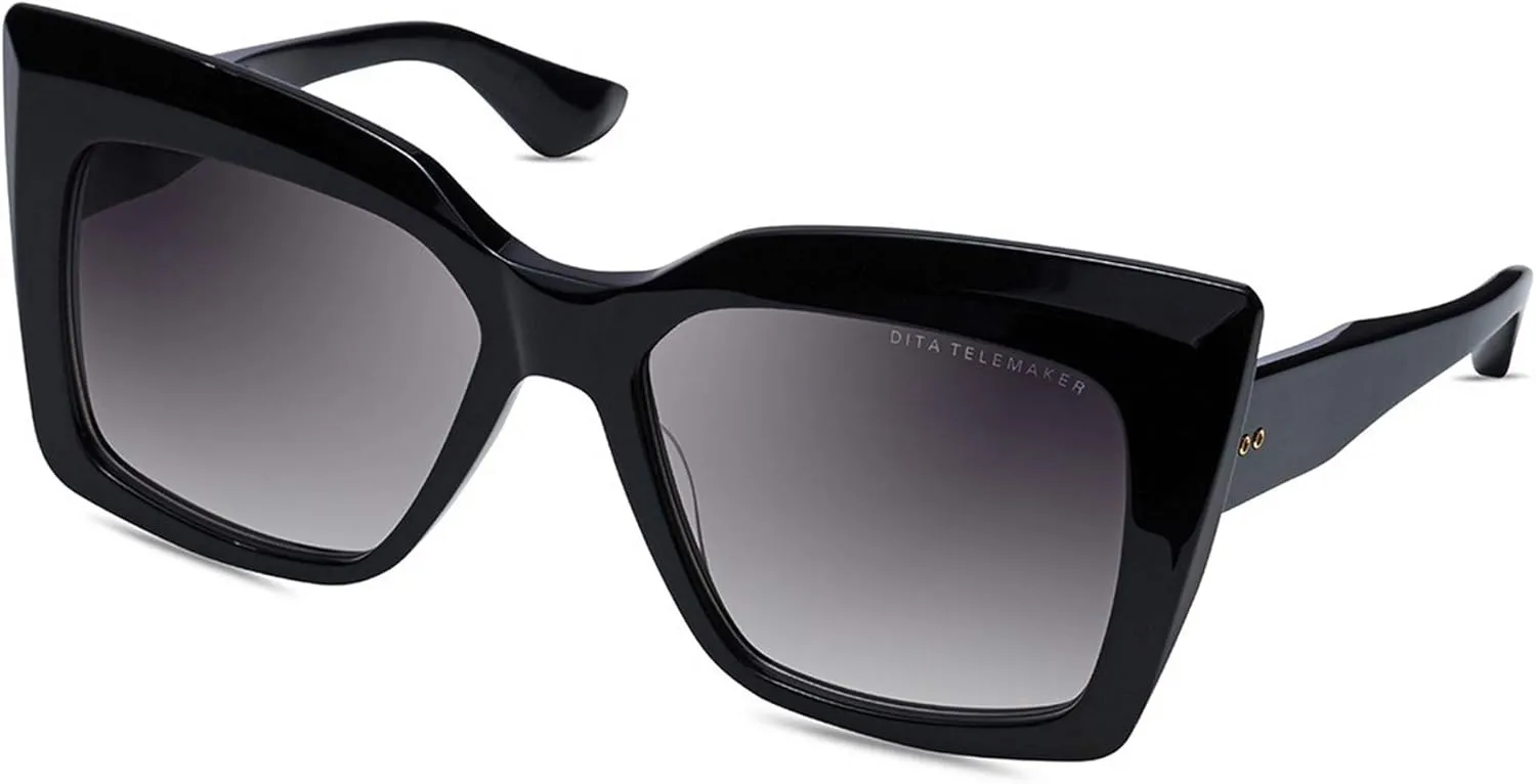 Dita TELEMAKER Black/Dark Grey Shaded 57/18/145 women Sunglasses