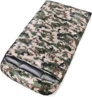 Double Sleeping Bag ??Queen Size Waterproof Sleeping Bag Good, Lightweight, for Camping, Cool Weather Backpacking, Hiking Ultralight Warm