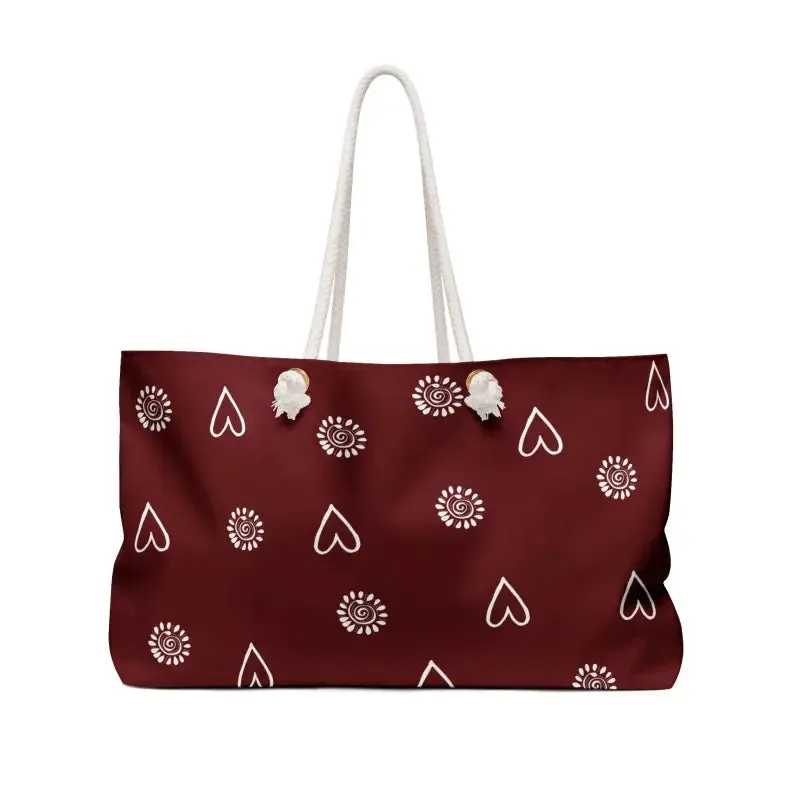 Dynamic Polyester Weekender Bag for Bold Mavericks