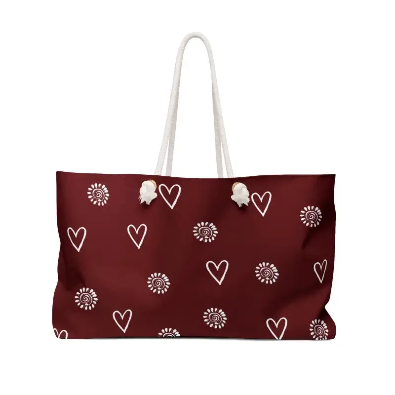 Dynamic Polyester Weekender Bag for Bold Mavericks