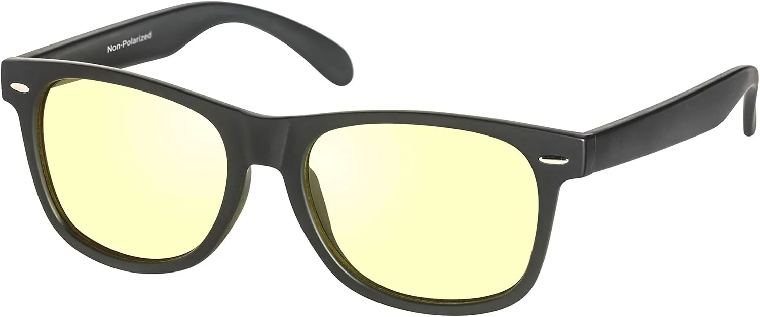Eagle Eyes Charlie Night-Lite Glasses - Retro Style Anti-Reflective Glasses