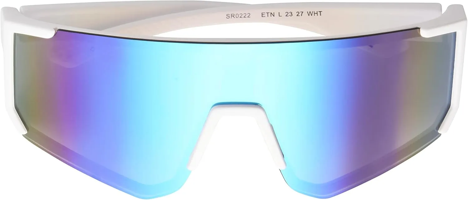 Easton Hype Shield Sports Sunglasses, White, 128 mm
