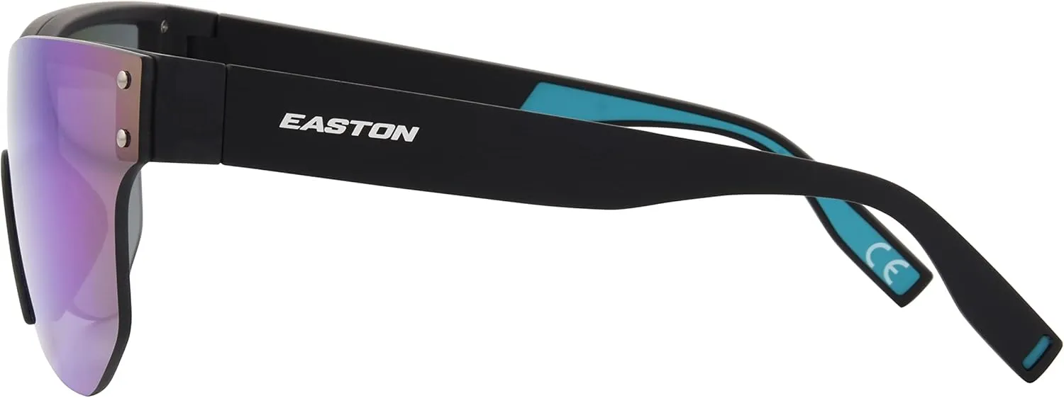 Easton Rival Shield Sports Sunglasses, Black, 138 mm