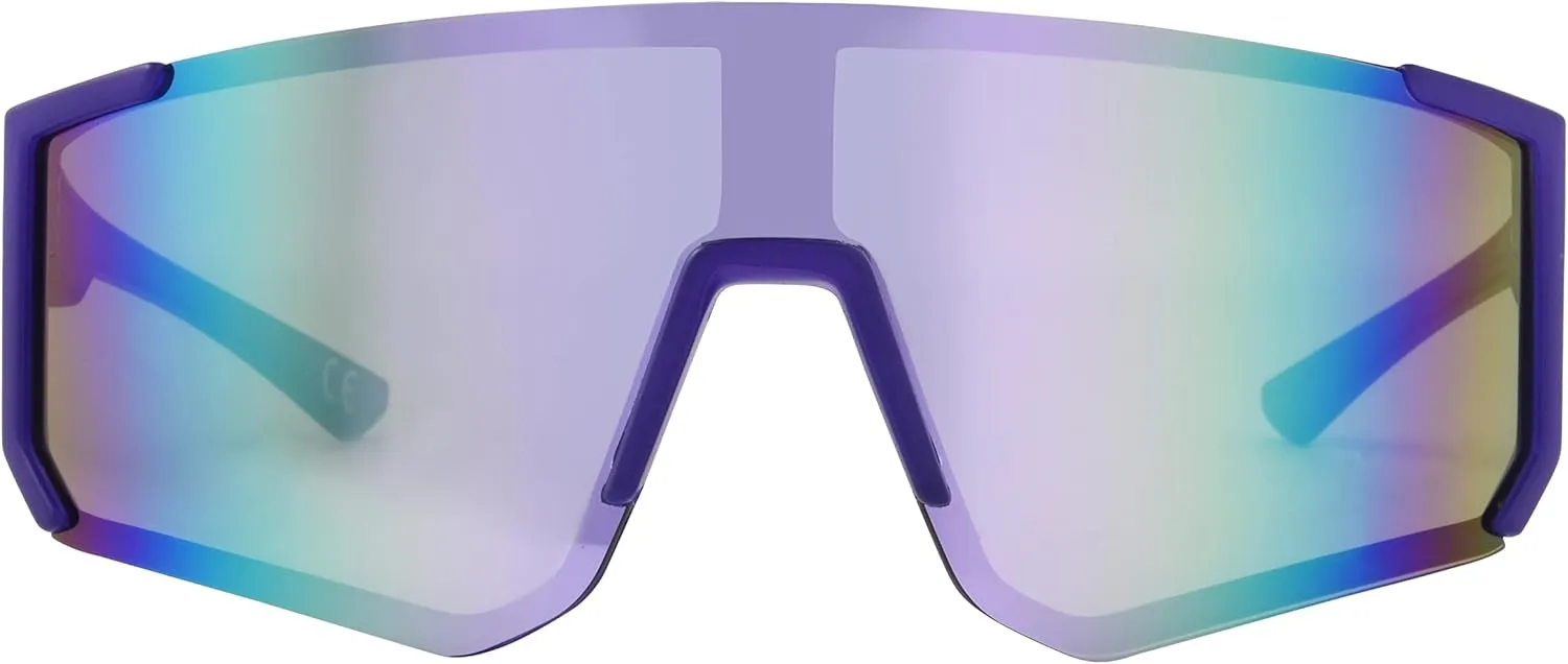 Easton Women's Ghost Shield Sports Sunglasses, Purple, 128 mm