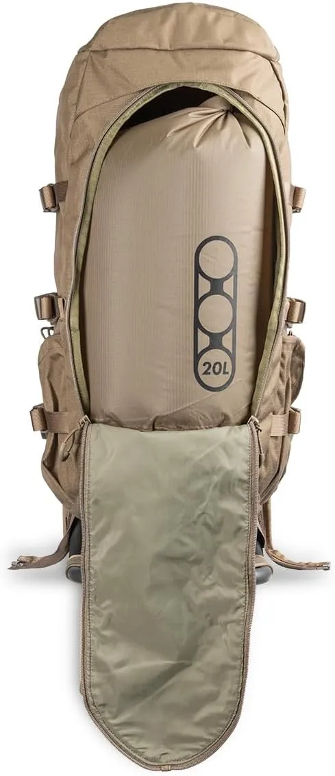 Eberlestock Vapor 2500 V2 Ultra-Lightweight Backpack: Durable, Versatile, and Perfect for Outdoor Adventures - All-Weather Durability, Dry Earth