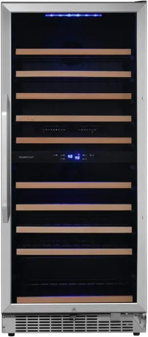 EdgeStar 101 Bottle 24" Built-In Dual Zone Wine Cooler